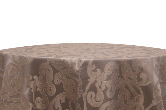 Taupe Victorian Damask